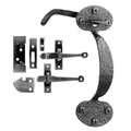 Acorn Mfg Acorn RTHBR Bean Thumb Latch Combo Black Iron Set RTHBR